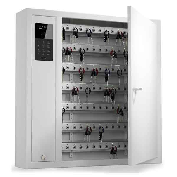 9500-SC-Series-System Woman selects a key from a Key Box System