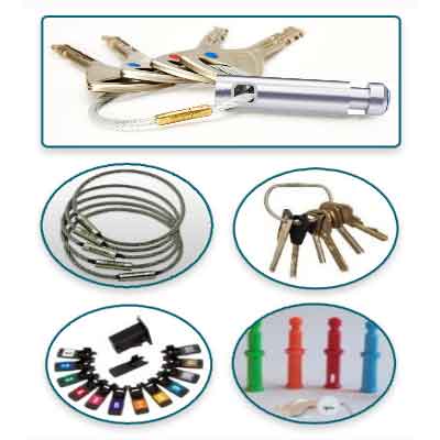 Security-Tamper-Proof-Accessories Woman selects a key from a Key Box System